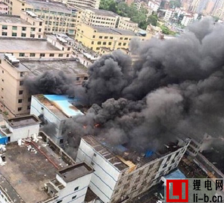 深圳美拜電子起火爆炸