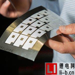 可彎曲超薄打印電池問世 和美國軍方合作為傳感器供電