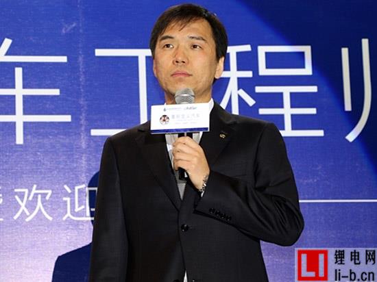 北汽新能源工程研究院車型部副部長馬博