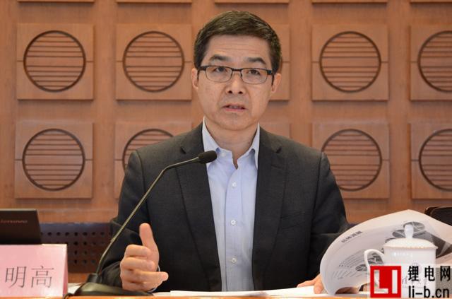 中國電動汽車百人會執行副理事長歐陽明高