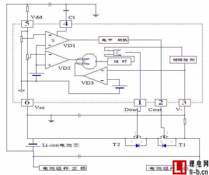 鋰電池保護(hù)板正負(fù)極