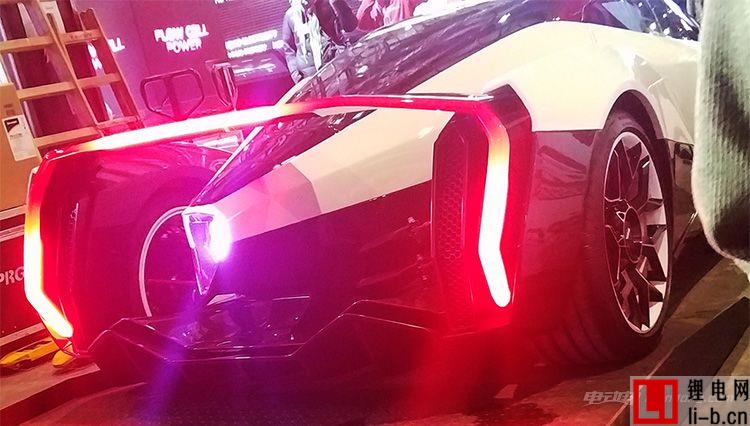 純電超跑-Dendrobium概念車日內(nèi)瓦車展實(shí)拍