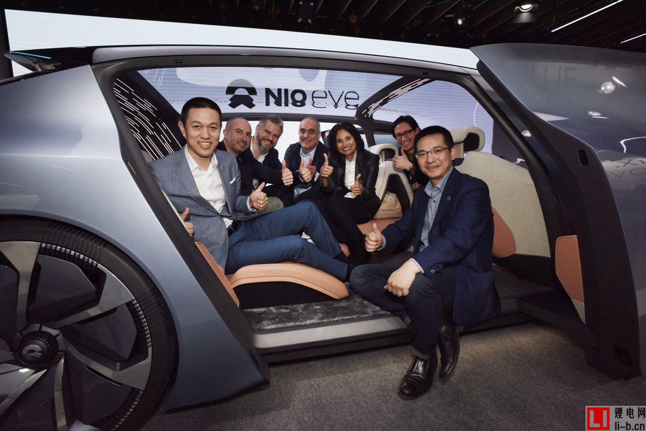 蔚來首款概念車EVE北美發布  4月將亮相上海車展