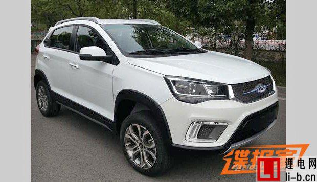 續航或大于350km 曝瑞虎3x電動版申報圖
