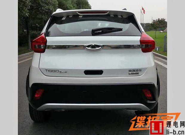 續航或大于350km 曝瑞虎3x電動版申報圖