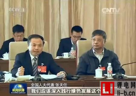 天能鋰電張天任再上《新聞聯播》談綠色發展