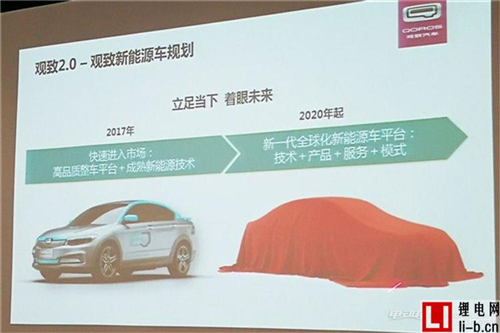 觀致轎跑概念車曝光 或在上海車展亮相