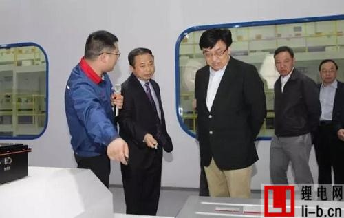 浙江副省長馮飛考察天能集團，對公司成果表示肯定