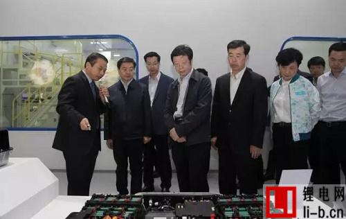 湖州市委領(lǐng)導(dǎo)一行60余人調(diào)研天能鋰電