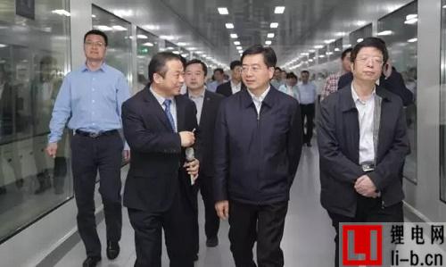 湖州市委領(lǐng)導(dǎo)一行60余人調(diào)研天能鋰電