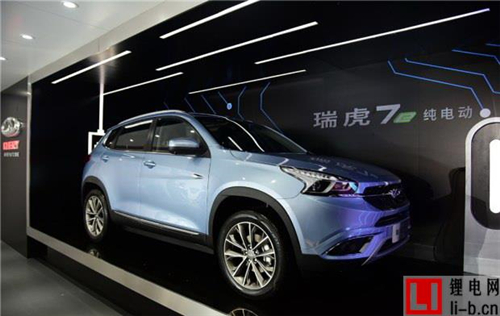續航超350km 上海車展奇瑞瑞虎7e首次亮相