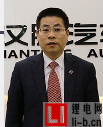 漢騰汽車總經(jīng)理廖雄輝