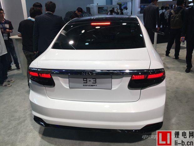 續航300km/薩博平臺打造，NEVS，9-3系列概念車首發