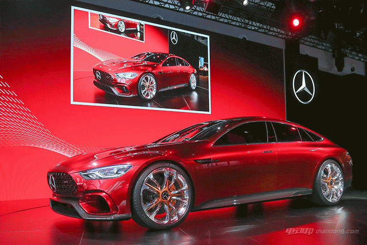 百公里加速不到3秒？奔馳AMG，GT四門概念跑車國內首發