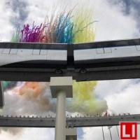 比亞迪云軌列車是什么樣子的