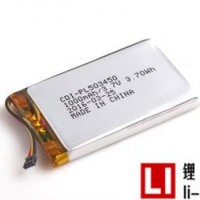 東莞鉅大電子供應：503450鋰聚合物電池3.7V 1000mAh