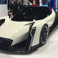 純電超跑-Dendrobium概念車日內瓦車展實拍