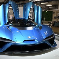 上海車展將亮相 蔚來ep9更多國內實車照片