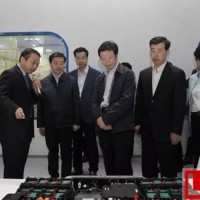 湖州市委領導一行60余人調研天能鋰電